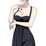 Expensive black dress
