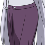 Knee-length skirt