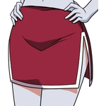 Sakura's skirt